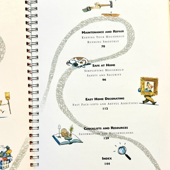 SIMPLIFY YOUR HOUSEHOLD How to Make Your home work with LESS HOUSEWORK HC BOOK - Picture 8 of 13